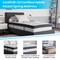 Flash Furniture 12" Twin Mattress, 14" Bed frame & 2" Topper Set XU-BD10-12PSM3M35-T-GG - alternate 4